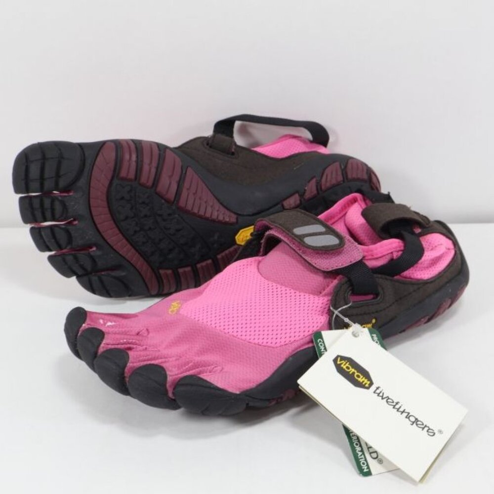 Vibram FiveFingers Treksport Shoes Womens 40 US 8.5-9 Pink Barefoot Hiking